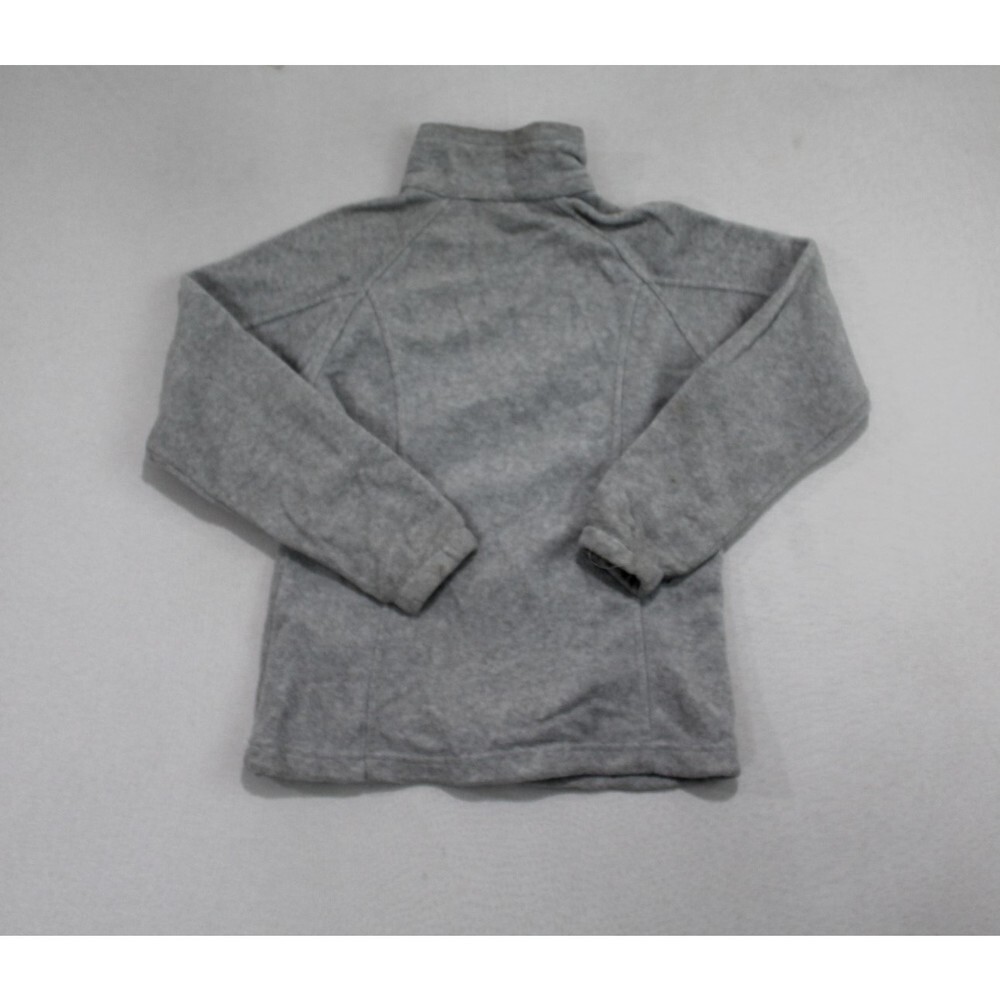 Columbia Men Sweater Fleece Gray Mock Neck Size Small - Picture 8 of 11